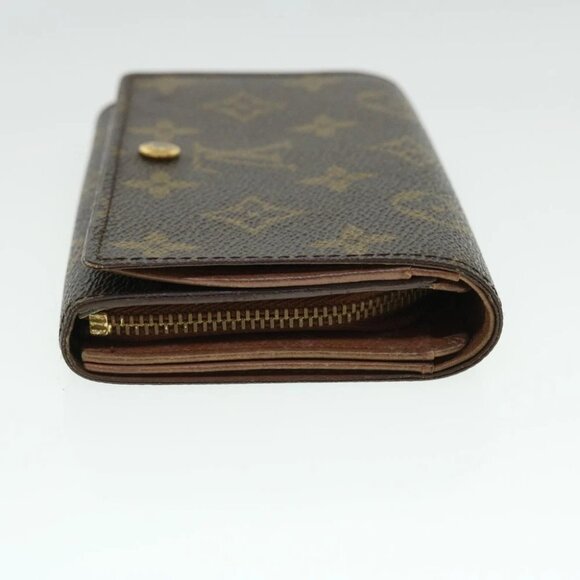 LOUIS VUITTON Monogram Porte Monnaie Billets Tresor Wallet M61730 LV Auth 52460 - Picture 4 of 15